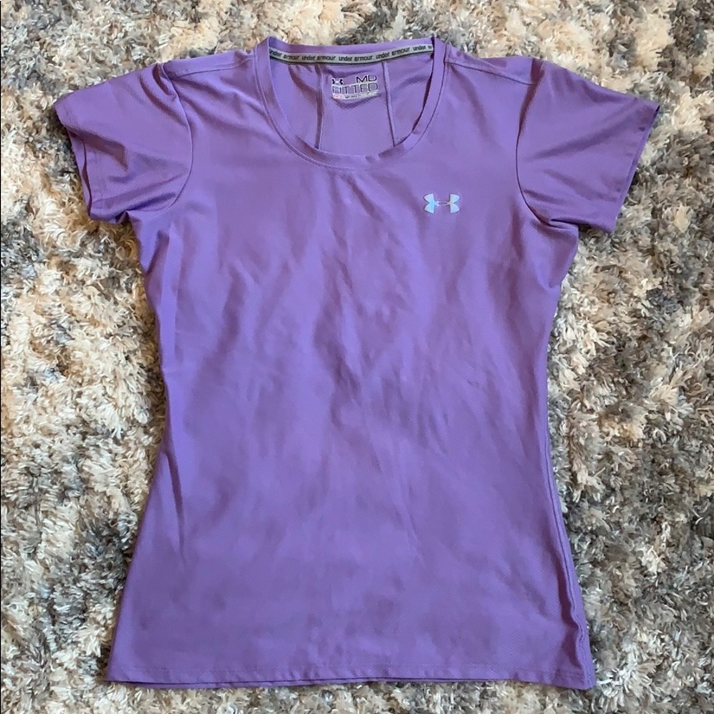 Under Armour sleeve work our top